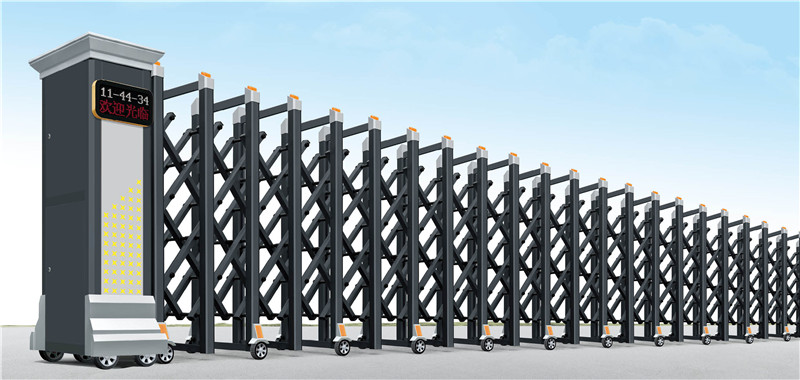 铝合金伸缩门 19001铝合金伸缩门